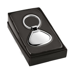 Llavero con Brújula de Estilo Moderno en Forma de Triángulo, Aleación y Acero Inoxidable con Impresión Offset, Varios Colores Disponibles - Product Image 3