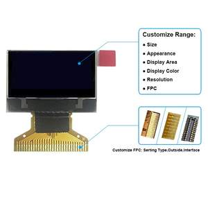 3.12英寸 Mono OLED 显示器 256*64 白色绿色单色 PMOLED 显示屏 LCD 模块 SSD1322 8 位并行 3/4 线 SPI 的 30 针连接器 - Product Image 6