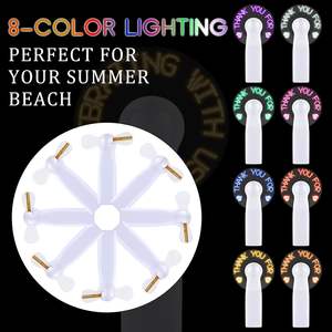 Vente en gros de ventilateurs à main LED USB, produit en promotion, personnalisable, portable et rechargeable - Product Image 5