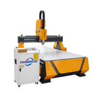 Machine de fraisage CNC de bureau industrielle Jinan Mosencnc 1325 - 3 axes, traitement 3D du bois et du métal, comprend des fraises, des cadres, des kits d'outils complets