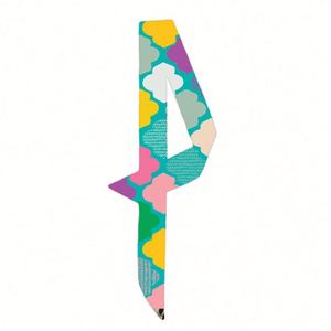 Wholesale Oem Luxury Blank Sublimation Custom Printed Satin <b>Silk</b> Ribbon <b>Scarf</b> for Bags - Product Image 2