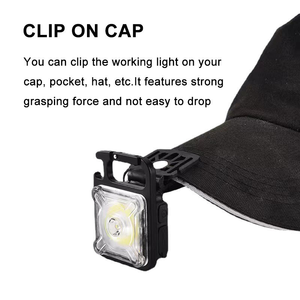 Portable Rechargeable COB <b>LED</b> <b>Work</b> <b>Light</b> , Emergency Camping <b>Light</b>, 5 Lighting Modes Lamp for Car Repair, Garage, Power Outage - Product Image 2