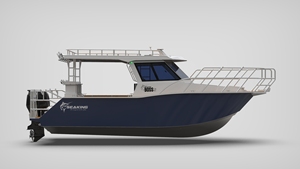 Yate de Pesca de Aluminio Soldado de <span class=keywords><strong>8m</strong></span>, Fabricado en China, <span class=keywords><strong>Barco</strong></span> de Lujo para Cruceros Oceánicos en Canadá - Product Image 6