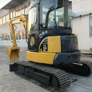 Mini-excavatrice Komatsu PC55 d'occasion, 5 tonnes, pompe hydraulique KYB, puissance 46 kW, godet de 0,35 m³ - Product Image 2