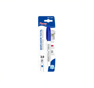 Penna Tessile Ploucy 3.0mm Blu per Marcatura Tessuti - Product Image 1