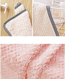 Paño de limpieza de microfibra barato personalizado lavable súper absorbente antiadherente aceite cocina trapo de limpieza <span class=keywords><strong>para</strong></span> uso doméstico - Product Image 6