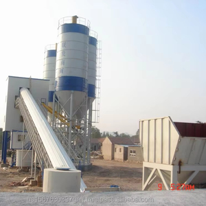 HZS35 Nueva estación mezcladora Dry Ready Mix 35M3/H Tipo de tolva Planta dosificadora de hormigón Planta estacionaria de hormigón de cemento para la venta - Product Image 1