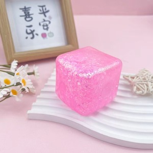 Jouet sensoriel anti-stress à pétrir, bloc souple en forme de glaçon et de sucre de malt, à rebond lent et musical, produit transfrontalier très demandé, fournisseur en gros - Product Image 6
