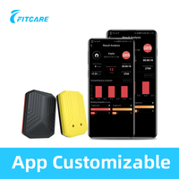 Capteur de poinçon de contrôle d'application pour la boxe capteur portable traqueur de boxe piste boxe force, vitesse, temps