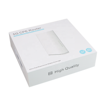 Router Bridge 5G LTE para Interiores UT-King AX3000 con Ranura para Tarjeta SIM, 4 Puertos GE RJ45, Conexión NFC, Router CPE WiFi 5G, Red 4G para América