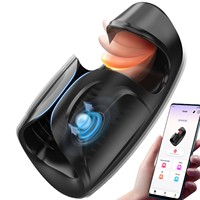Godet de masturbation masculin électrique automatique vibrant et massant pour l'entraînement, jouet sexuel pour hommes