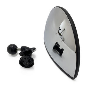 24 * 13CM広角フィールド高品質住宅ユニバーサルリアビューフォークリフトミラー - Product Image 1