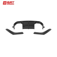 Diffuseur arrière en fibre de carbone sèche de style V pour BMW F80M3 F82M4, haute qualité, ajustement parfait, pièces de rechange pour kit carrosserie extérieur