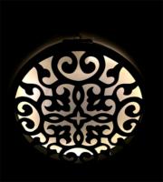 Lámpara Solar de Jardín, Decorativa, Metálica, Colgante, Impermeable, LED, para Patio, Jardín, Porche, Decoración de Pared
