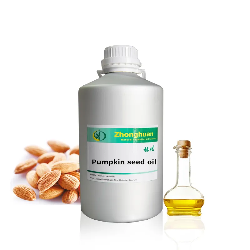 Aceite Esencial de semilla de calabaza, extracto de planta orgánica de grado alimenticio, venta al por mayor