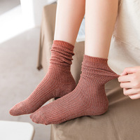 Chaussettes fashion à paillettes pour femmes, gros, style japonais ou coréen pour adolescentes