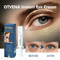 Crème pour les yeux OOTVENA au peptide, anti-rides, cible les cernes et les poches sous les yeux, éclaircit, raffermit, lisse la peau délicate du contour des yeux, atténue les ridules