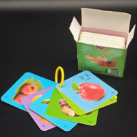 Cartes éducatives personnalisées pour enfants, apprentissage de l'alphabet anglais, cartes cognitives pour bébés, éducation précoce pour les tout-petits