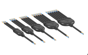 Y loại cáp ngoài trời với nam cắm 2-Core dây điện đầu cáp kết nối dây Loại sản phẩm kết nối - Product Image 5