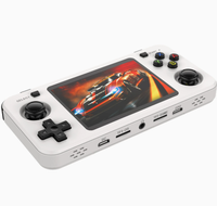 Console de jeu vidéo portable R36H avec double joystick, écran de 3,5 pouces, batterie de 3000 mAh, prise en charge de plusieurs langues, 64 Go