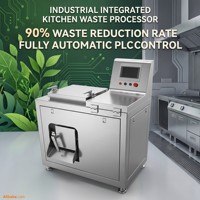 Broyeur de déchets alimentaires commercial multifonctionnel HangKai en acier 5,75 kW 50 kg/jour pour la fabrication d'engrais composté