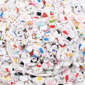 Phụ kiện trang trí điện thoại, ly nước, hộp đựng bằng nhựa resin pha trộn phong cách hoạt hình, thân thiện với môi trường, chất liệu keo kem, tự làm - Product Image 2