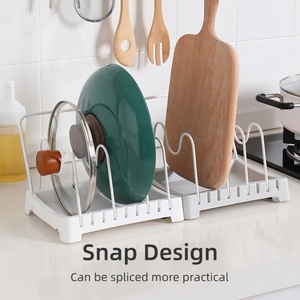 Foldable <b>Kitchen</b> Utensil Organizer with PP Folding Rack Spatula Rest Lid Stand and <b>Tower</b> Ladle Holder-Storage Hiders - Product Image 6