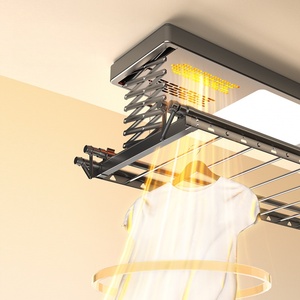 Lámpara LED inteligente automática para balcón, tendedero eléctrico de gran capacidad de carga - Product Image 5