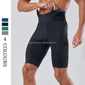 Pantalones Cortos Deportivos de Alta Elasticidad para Hombre, Leggings de Cinco Minutos para <span class=keywords><strong>Maratón</strong></span>, <span class=keywords><strong>Entrenamiento</strong></span> al Aire Libre, Secado Rápido, Unisex - Product Image 1