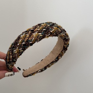 Diadema de Tela Retro para Mujer, Color Sólido, Estilo Fiesta, 14 cm, Decoración para el Cabello para Uso Diario y al Aire Libre - Product Image 6