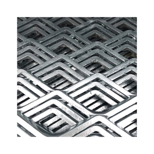 Hoja de malla metálica expandida de 5x10, malla de alambre expandible galvanizada, Red de diamante de acero inoxidable con técnica perforada - Product Image 2
