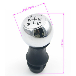 Auso-Racing Metal Gear <b>Shift</b> <b>Knob</b> Stainless Steel 5-Speed For Peugeot Gm Cars - Product Image 3