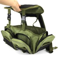 Sac de rangement pour leurres de pêche en plein air vert