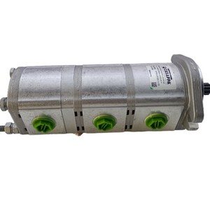Pompe à engrenages hydraulique HynDAI 31FT-01300 double pour chariot élévateur diesel 3T, pièce en alliage d'aluminium YY0008748 - Product Image 3