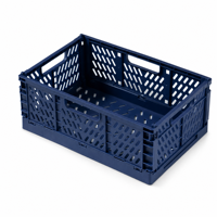 Caisses en plastique pliables, empilables, caisses en plastique pour fruits, boîte pliable de qualité alimentaire, fruits et légumes