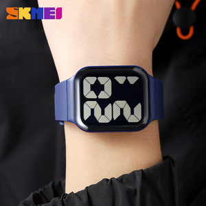 Skmei Electronic Watch Lcd Display Tpu Strap Unisex Waterproof 50m Casual Smart Watch For Students And Couples - Product Image 4