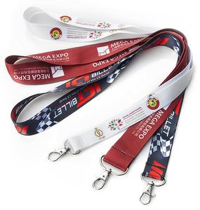 Du lịch phụ kiện tùy chỉnh màn hình in ấn an ninh dày dệt màu Đen điện thoại di động dây buộc - Product Image 2