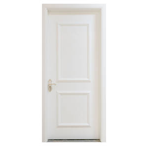 Israele market Hot other WPC porte 4 linee liscio bianco innescato impermeabile bagno camera da letto WPC verniciato telaio della porta - Product Image 4