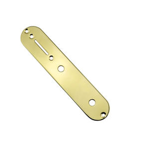 Piastra di Controllo Dorata per Telecaster Lavorata a CNC Personalizzata - Ricambio Eccezionale per Chitarra Elettrica, Piastra per Manico di Chitarra Elettrica - Product Image 3