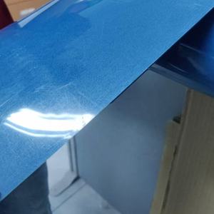 Plaque en plastique coulée lisse bleue de 5,05 mm <span class=keywords><strong>d</strong></span>'épaisseur pour l'<span class=keywords><strong>emballage</strong></span> et l'impression, avec coussinet en éponge RBak pour impression flexographique - Product Image 2