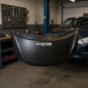 Capó de Fibra de Carbono para Fit 2014-2017 de COFRE, Actualización Atornillable, Negro, Nueva Pieza de Carrocería de Alto Rendimiento P1226 - Product Image 2