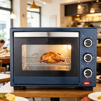 Four électrique domestique multifonction, mini-four grille-pain pour pain, gâteaux, pizzas, poulet rôti, appareil de cuisine