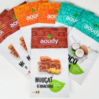 Sachets personnalisés refermables pour aliments, snacks et croquettes, recyclables, de qualité alimentaire, résistants à l'humidité, avec fermeture éclair hermétique et impression de logo