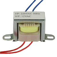 Transformador de potencia reductor EI 220V AC a 17V 12V AC Transformador