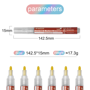 Tùy chỉnh keo Off dính Remover Sticker & Marker Remover bút một cách an toàn loại bỏ dán nhãn đề can dư lượng băng - Product Image 2