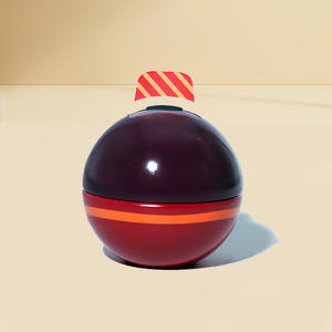 Hộp thiếc trang trí cây thông Noel 100ml đặt làm riêng, có bản lề, nhỏ, chất liệu thiếc thực phẩm, in 4 màu tùy chỉnh, kèm dây ruy băng - Product Image 3