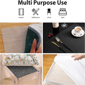 Modern tasarım kaymaz PVC halı dolgu kilim ped tutucular ev kamp köpük zemin alanı kaymaz mat-toptan oturma odası kullanımı - Product Image 6