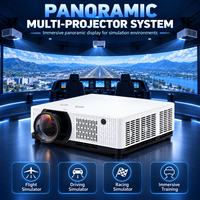 Projecteur laser professionnel de 7 500 lumens pour simulateur de vol, simulateur de conduite et simulateur de course