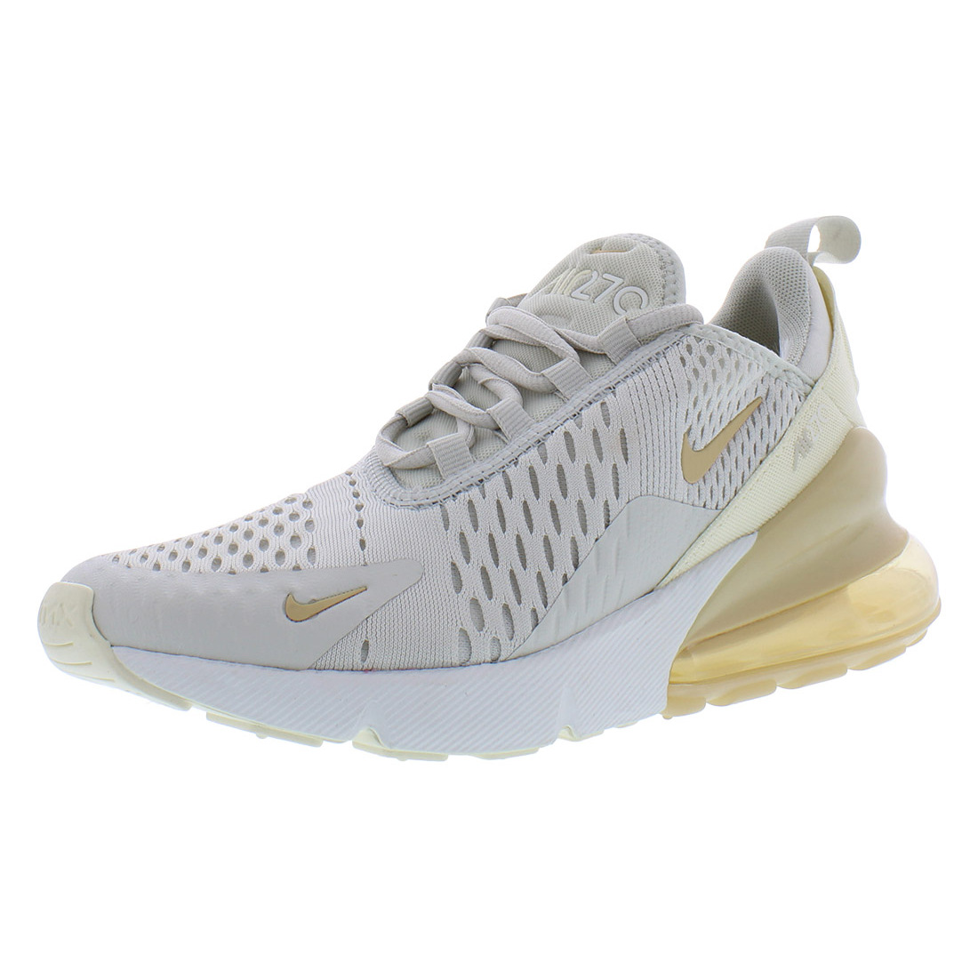 Nike Sneaker Nike Air Max 270 Flyknit Beige Abu Abu Nike Air Max