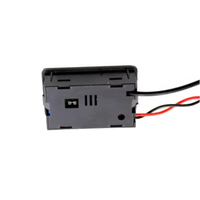 Termometer Digital akuarium, DC 4-25V layar tampilan LCD pengukur suhu air mobil NTC 10K Probe logam untuk akuarium